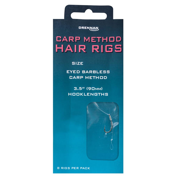 Carp Method Hair Rigs (Barbless)