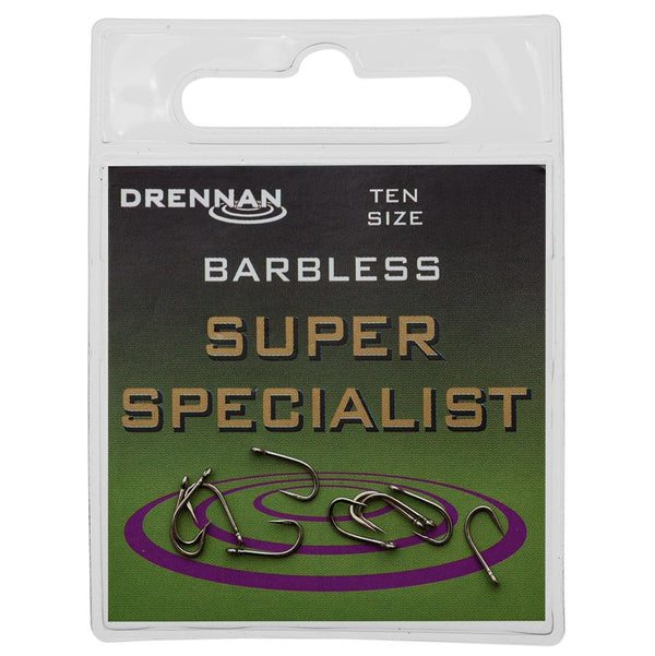 Super Specialist Hooks (Barbless)