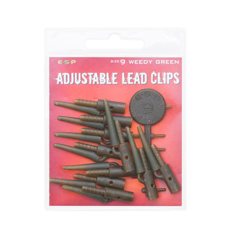 Adjustable Lead Clips (Green)