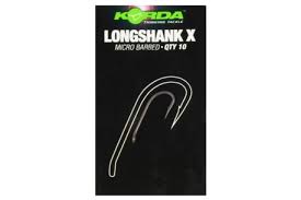 Korda Long Shank X Hooks