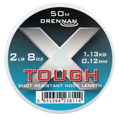 X Tough Monofilament Hook Link (50m)